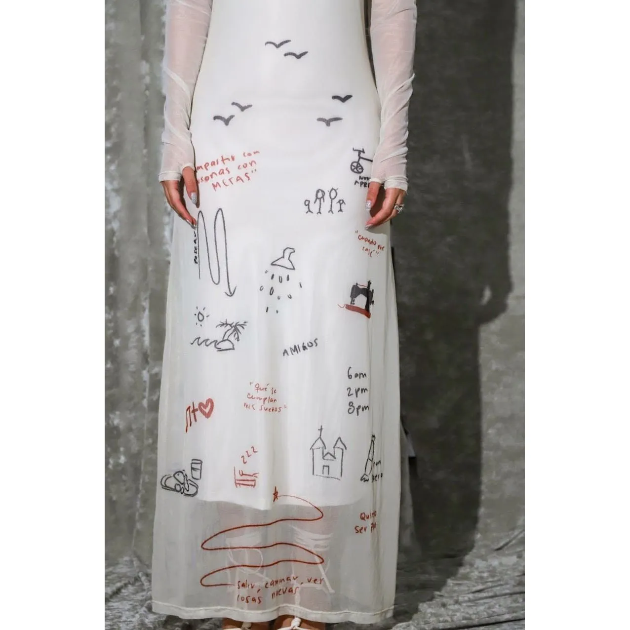 Wir wollen lernen Kleid
