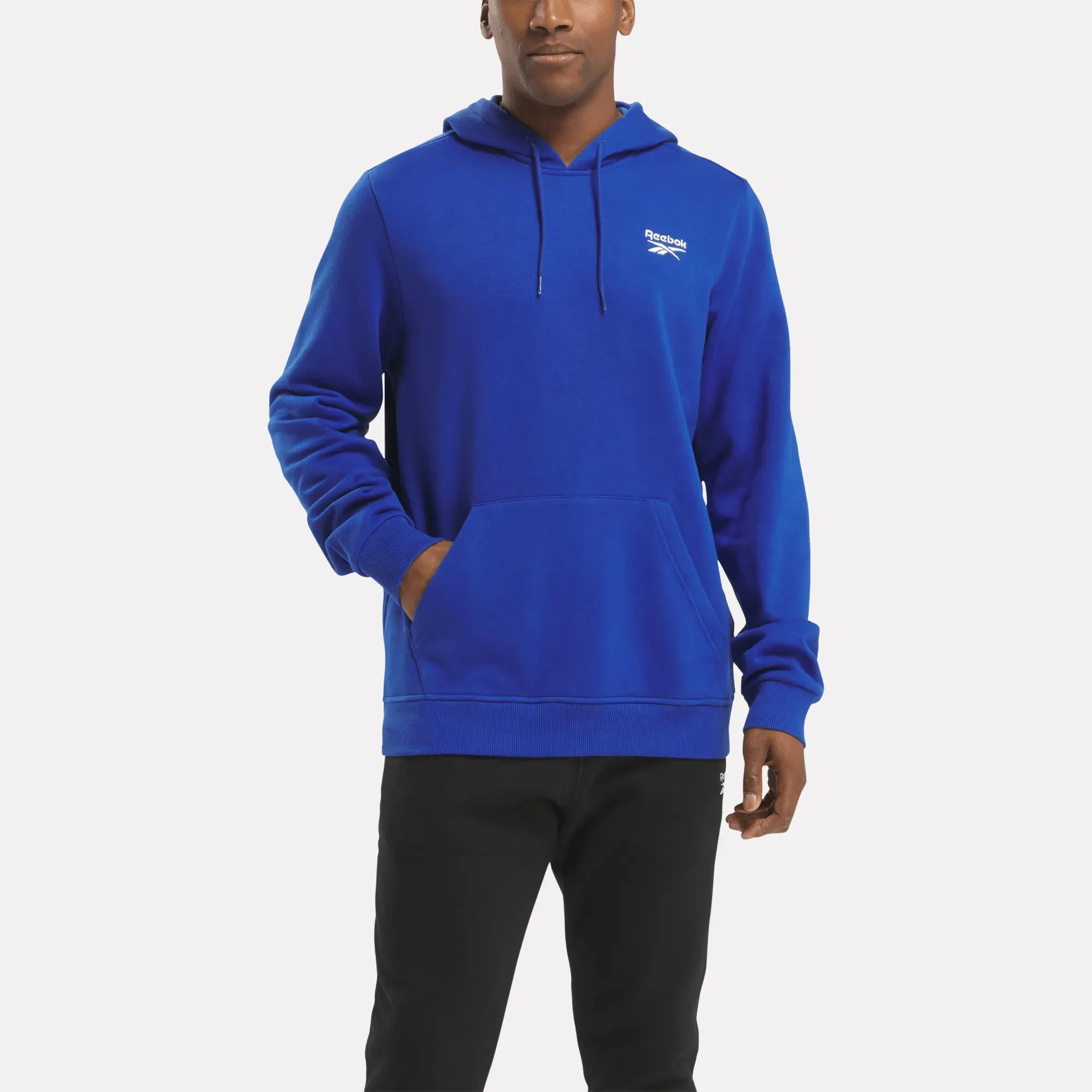 Reebok Bekleidung Herren Reebok Identity Fleece Kapuzenpullover mit kleinem Logo