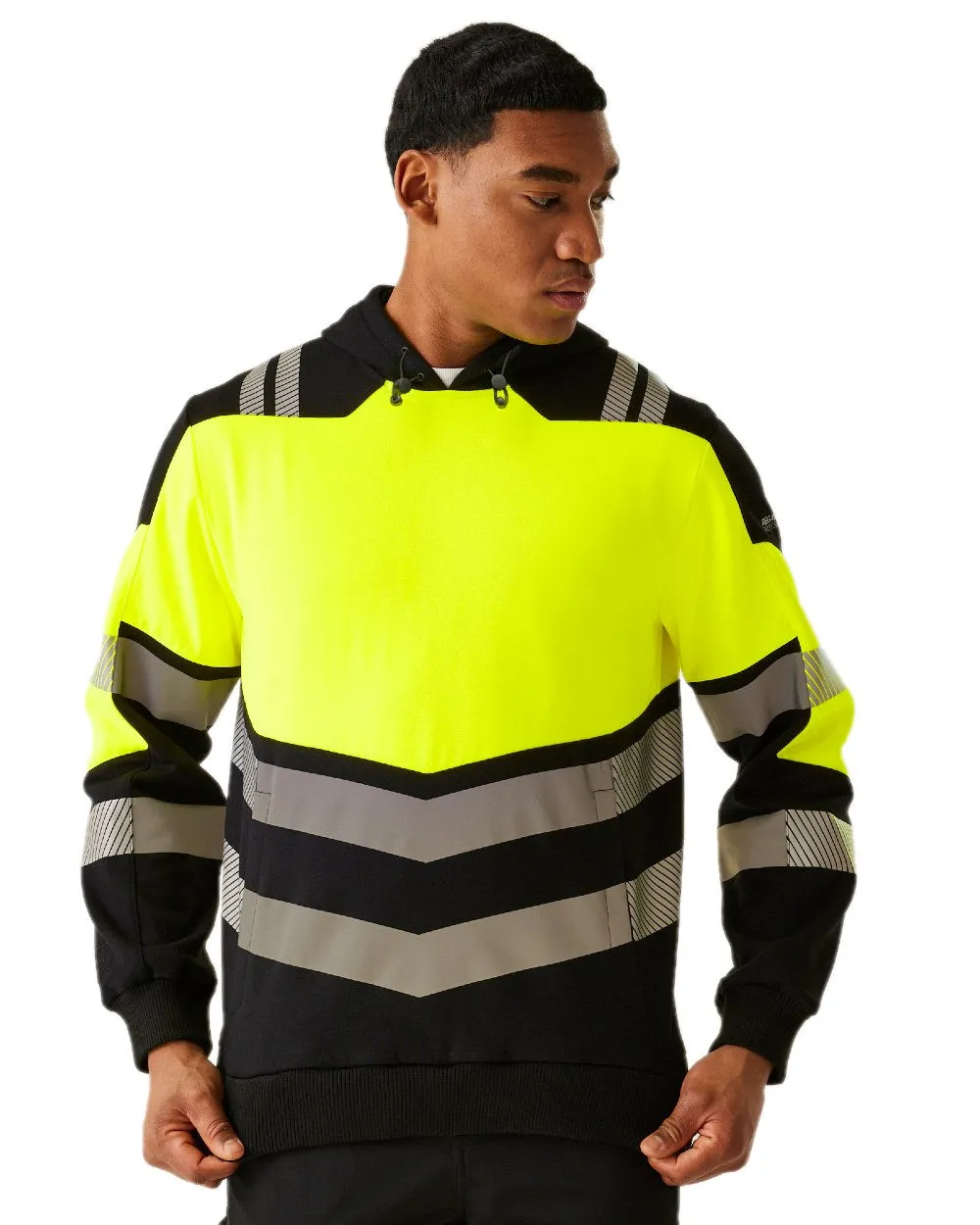 Regatta Herren Hi-Vis X-Pro Kapuzenpullover Klasse 2 Regatta Kleidung
