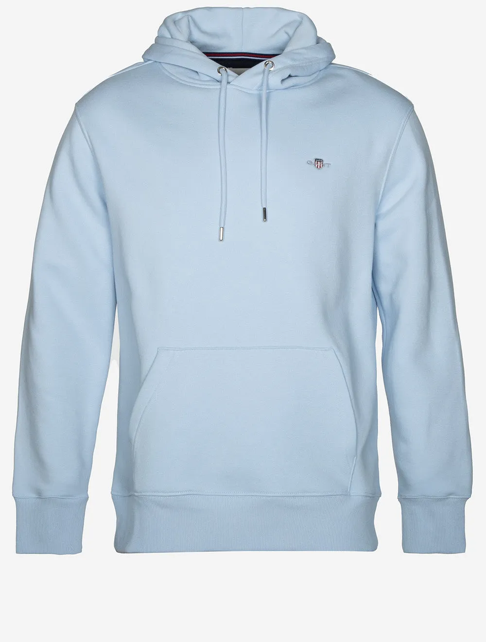 Regular Fit Schutz Kapuzenpullover Frisches Blau