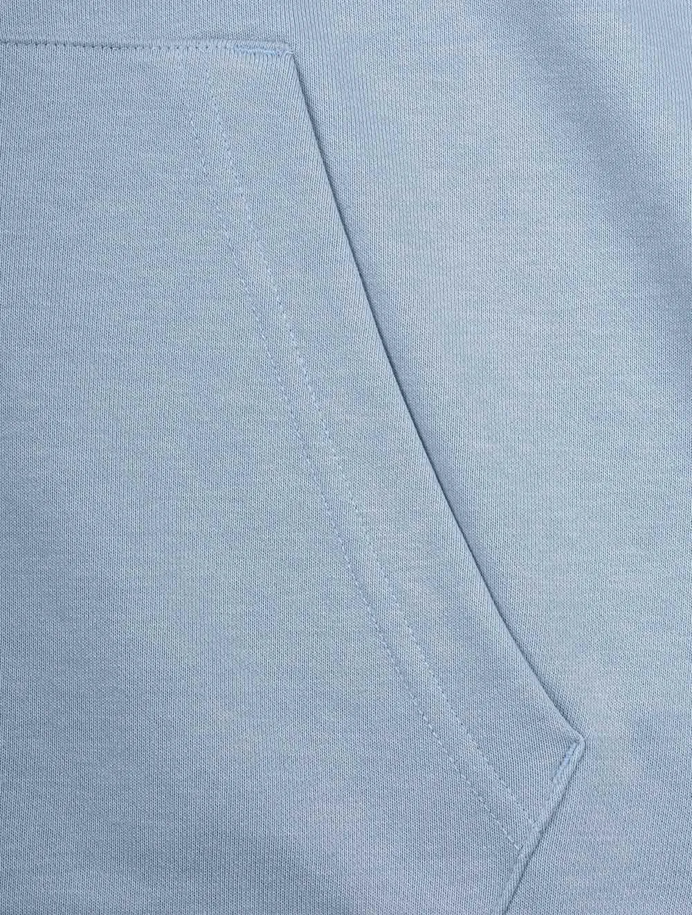 Regular Shield Full-Zip-Hoodie Taubenblau