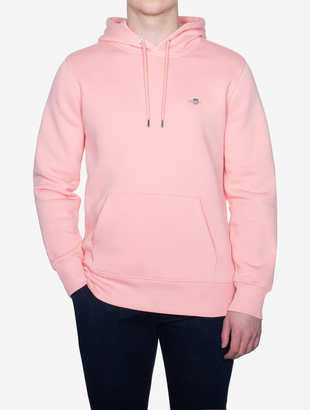 Reguläre Shield Kapuzenjacke Bubblegum Pink