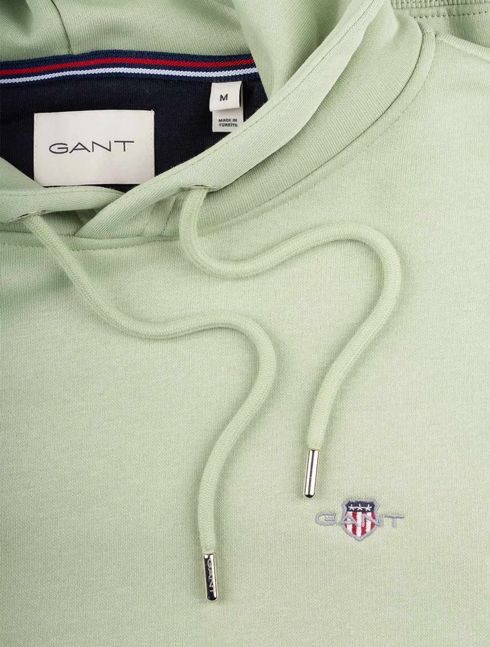 Regular Shield Hoodie Milchiger Matcha