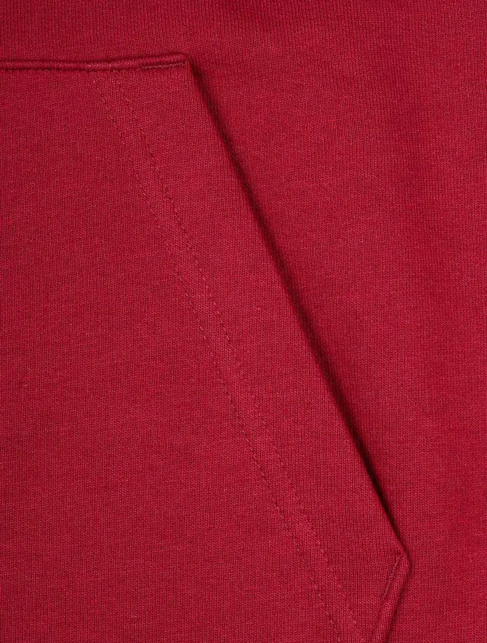 Regular Shield Kapuzenpullover Gefüttert Rot