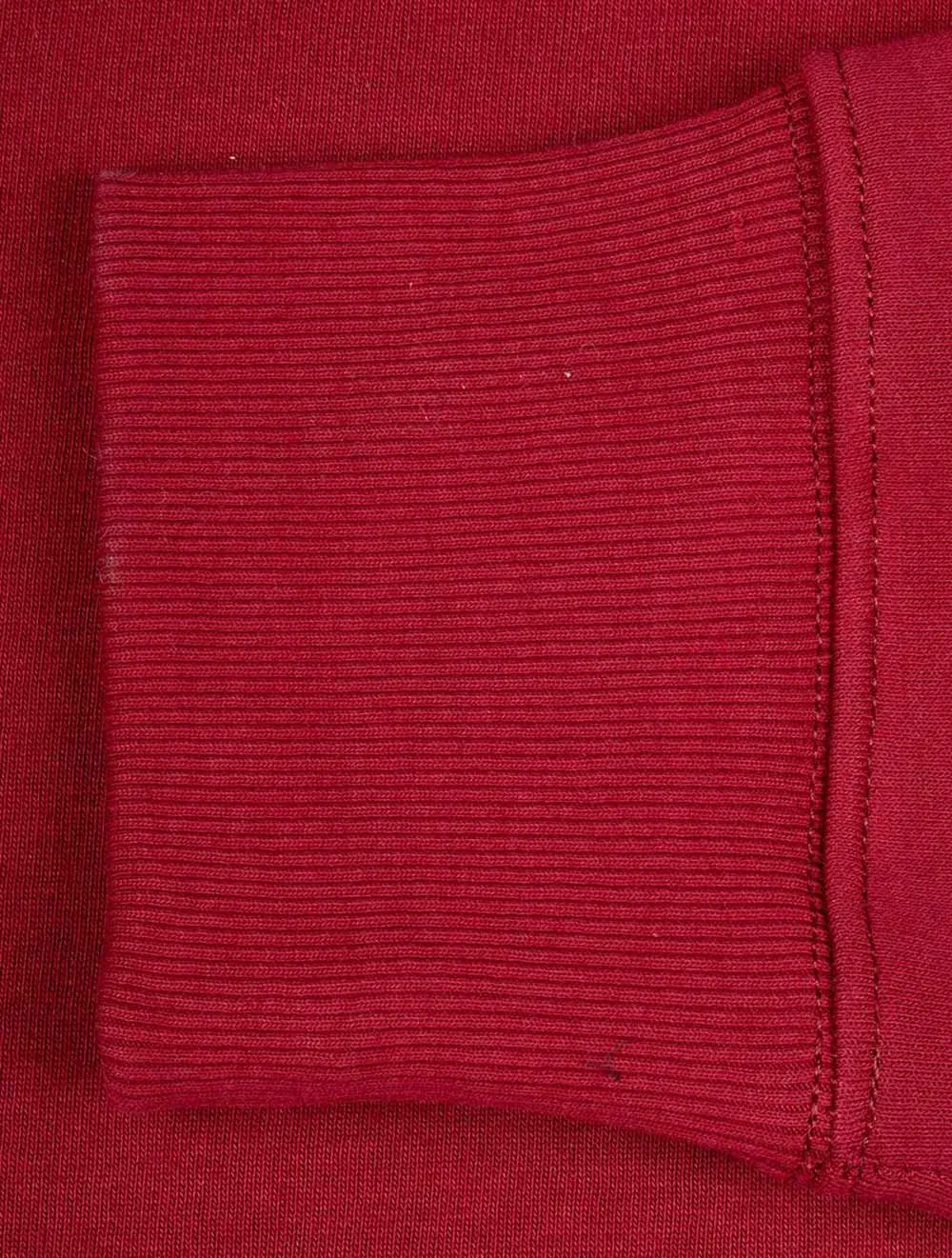 Regular Shield Kapuzenpullover Gefüttert Rot