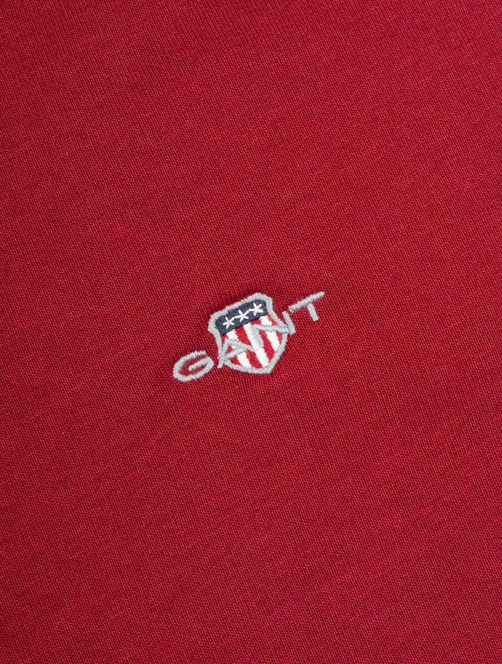 Regular Shield Kapuzenpullover Gefüttert Rot