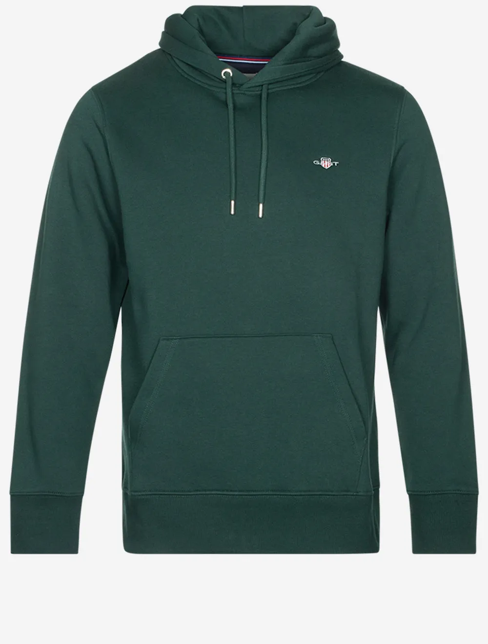 Regular Shield Hoodie Tartan Grün