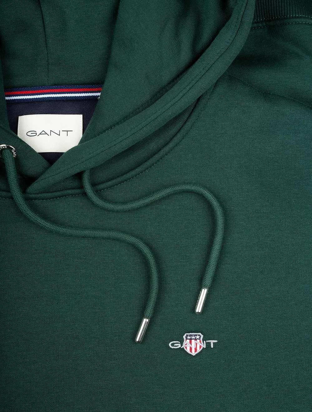 Regular Shield Hoodie Tartan Grün