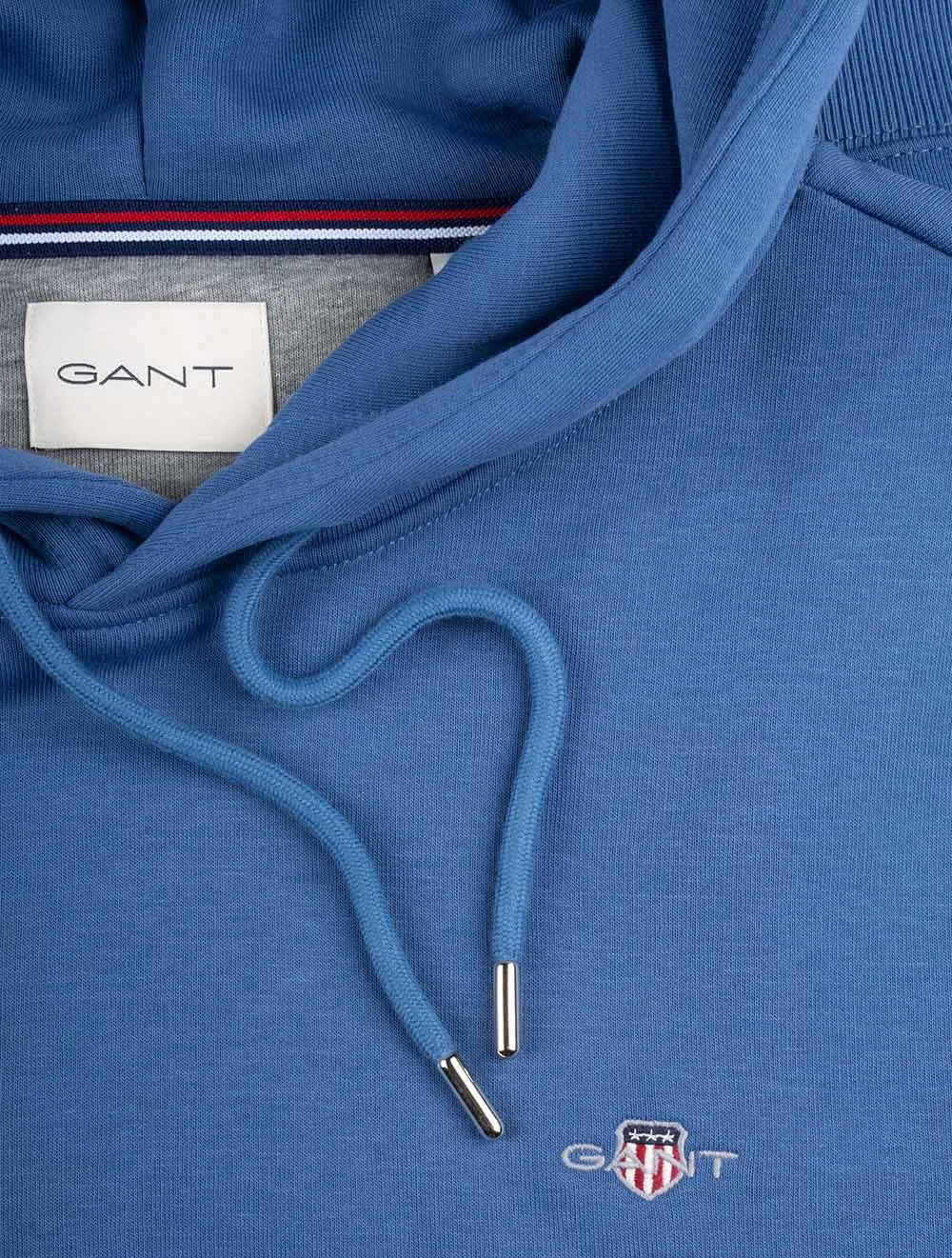 Regular Shield Hoodie Vintage Blau