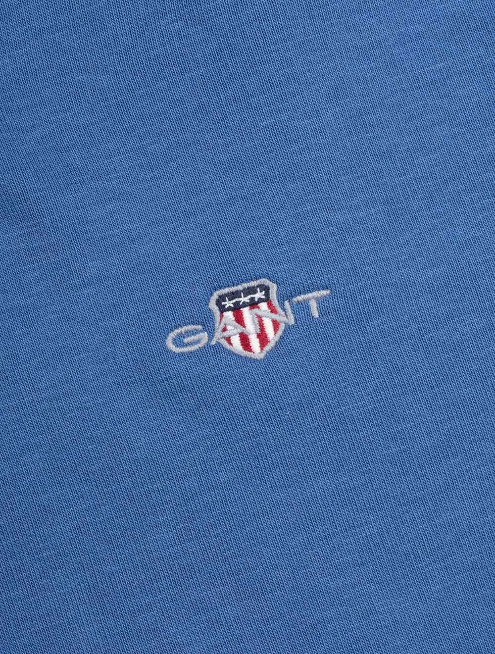 Regular Shield Hoodie Vintage Blau