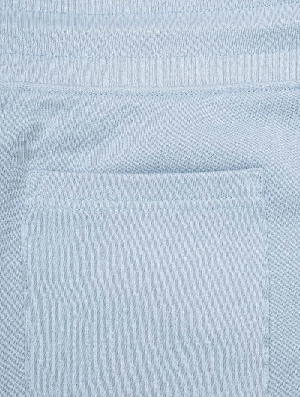 Reguläre Shield Sweat Shorts Taubenblau