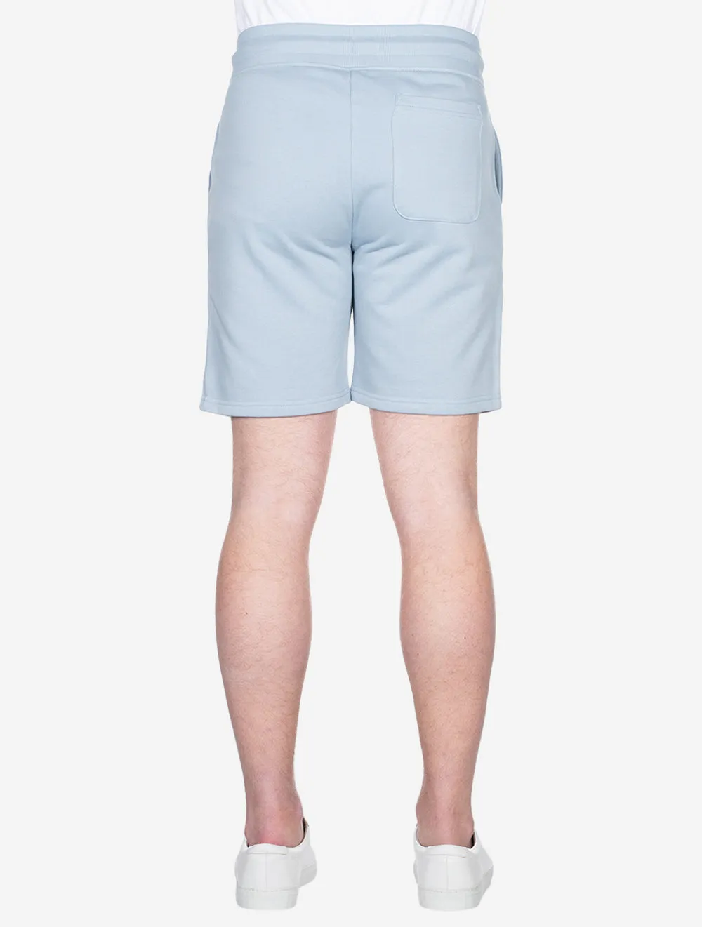 Reguläre Shield Sweat Shorts Taubenblau