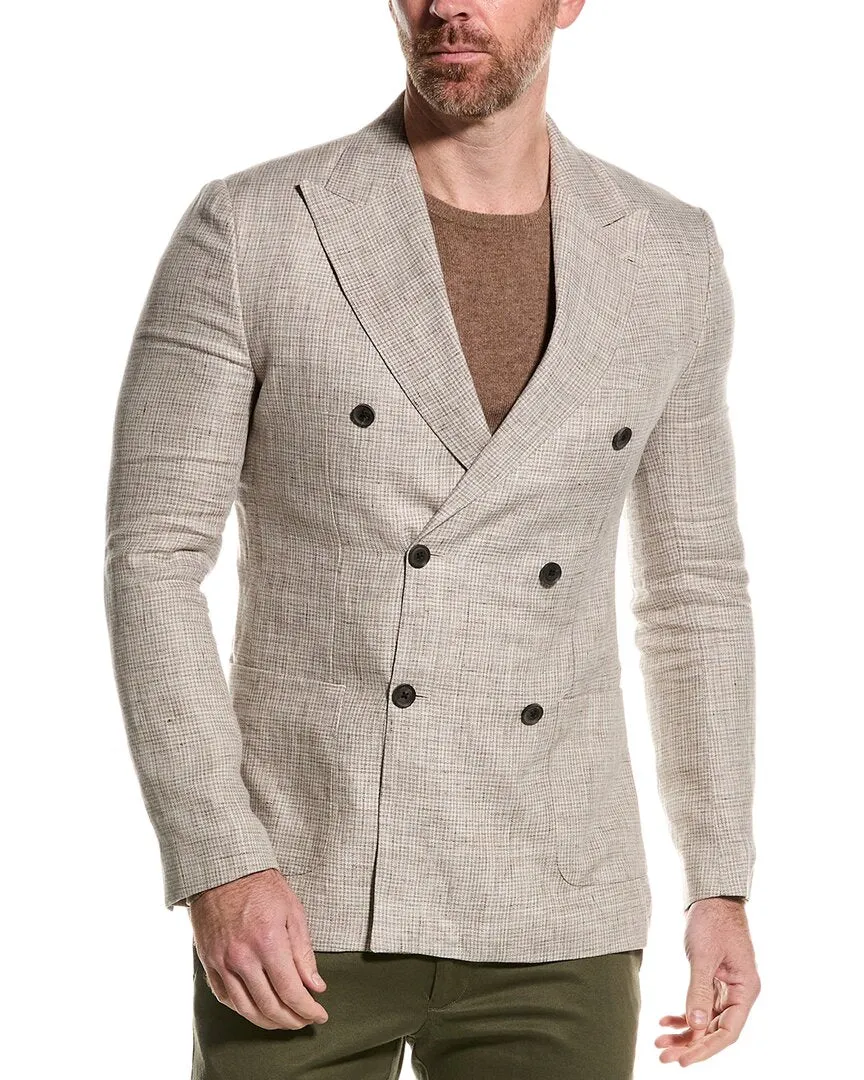Reiss Angel Leinen-Blazer