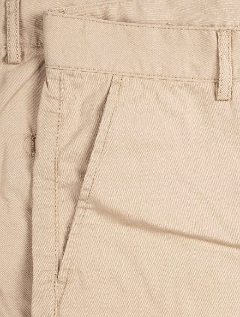 Bequeme Shorts Dunkel Khaki