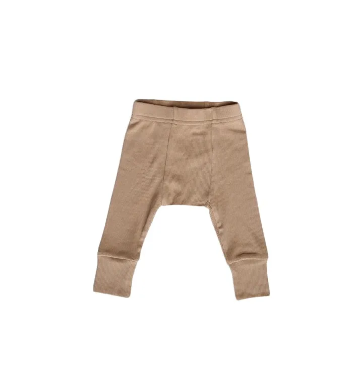 Gerippte Modal-Hose für Babykids_Atlas-Grau