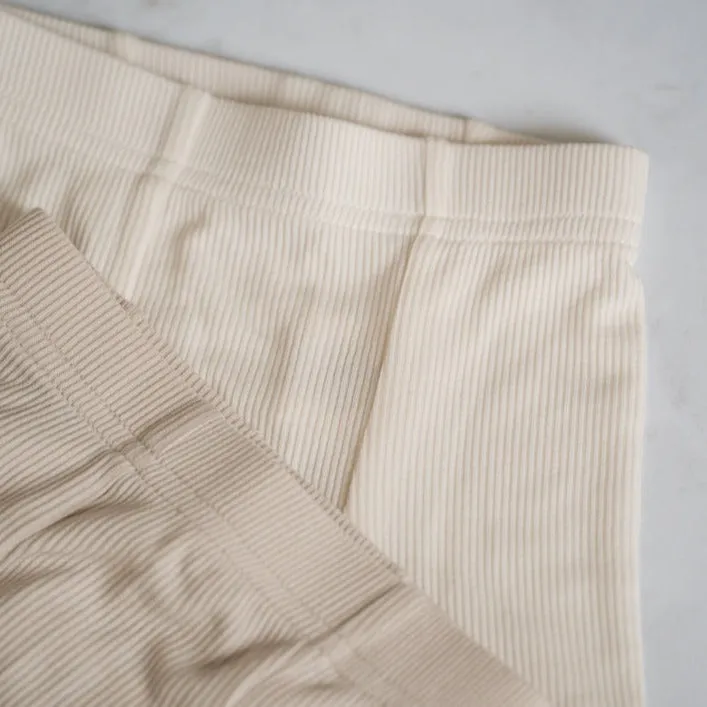 Gerippte Modal-Hose für Babykids_Atlas-Grau