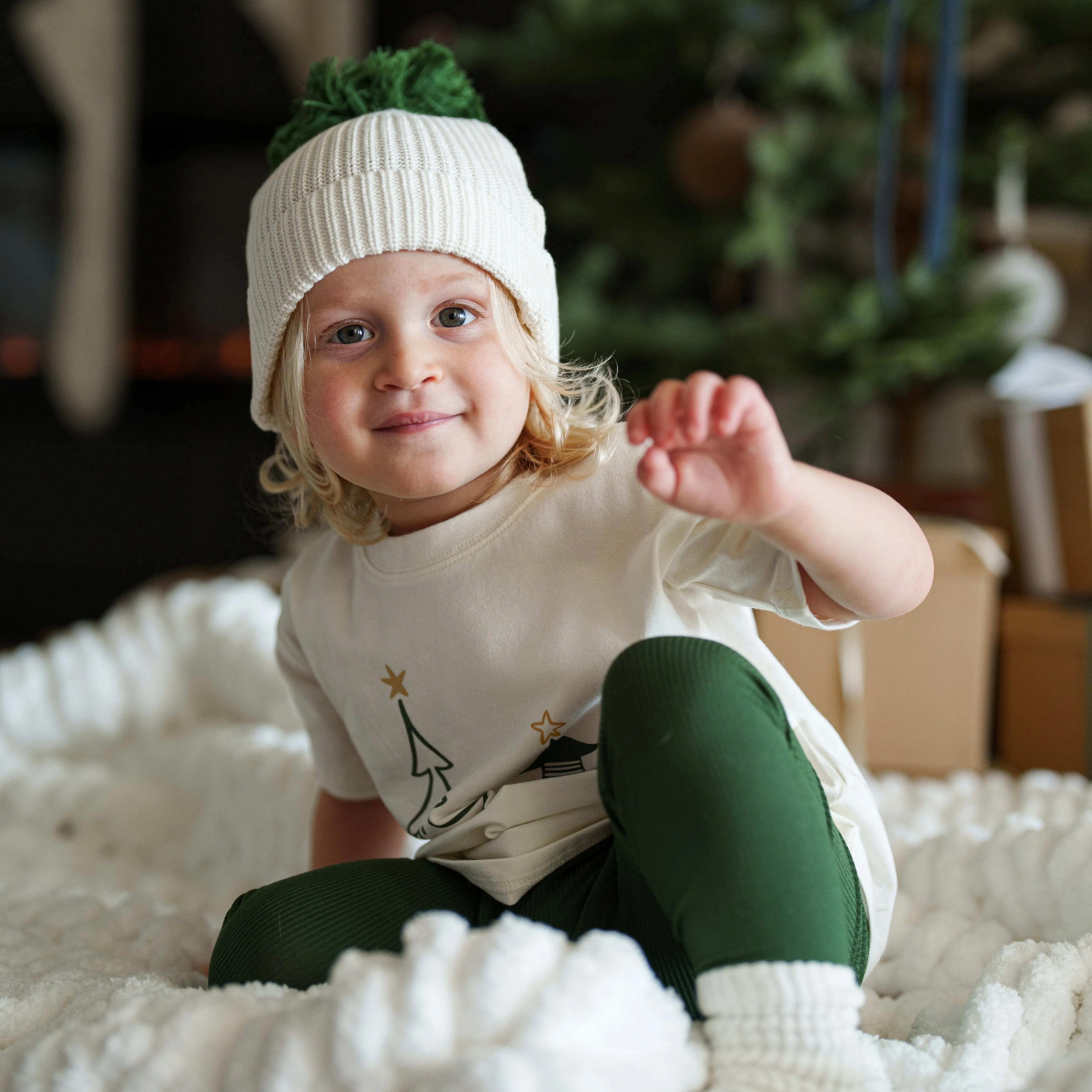 Gerippte Modal-Hose für Babykids_Atlas-Grau