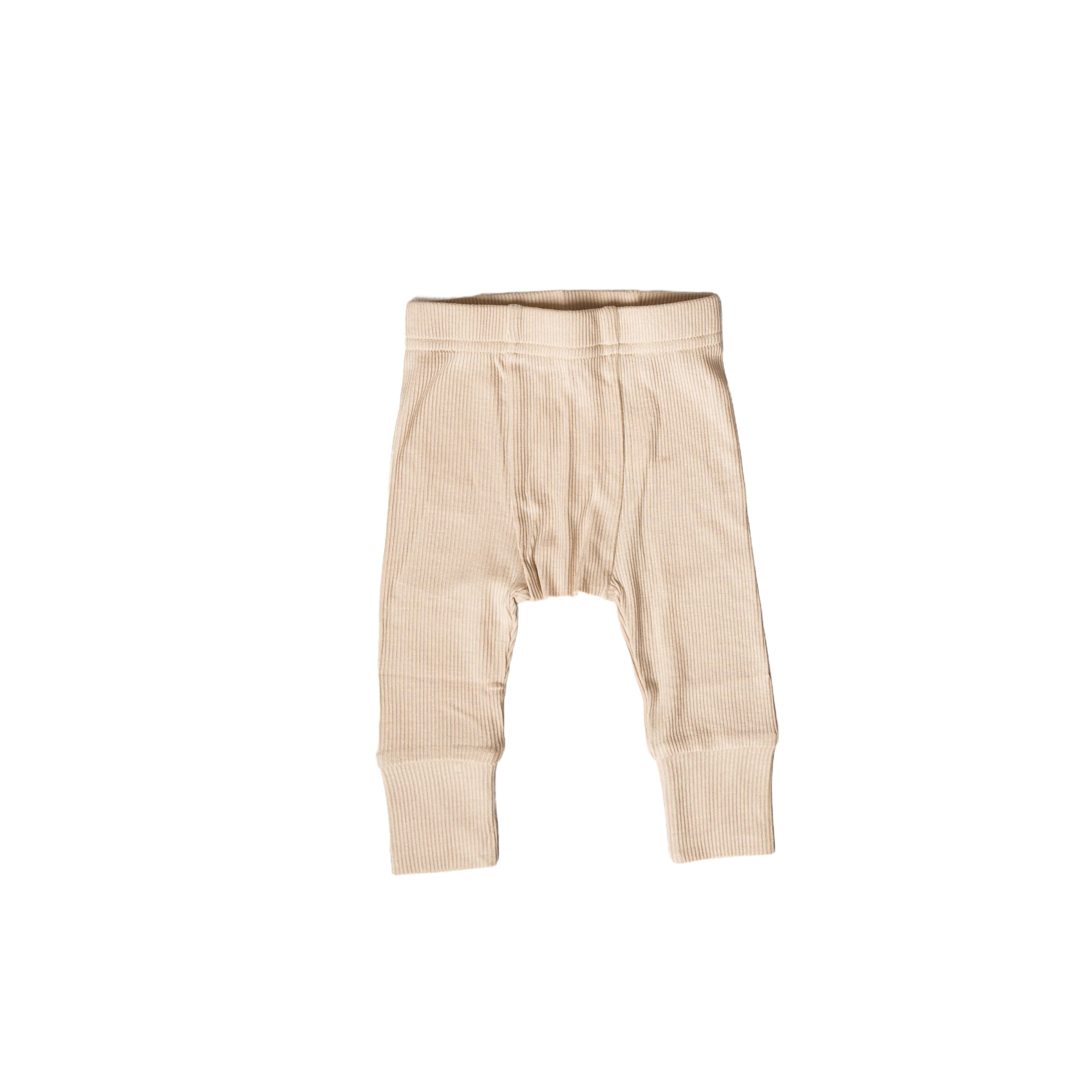 Gerippte Modal-Hose für Babykids_Atlas-Grau