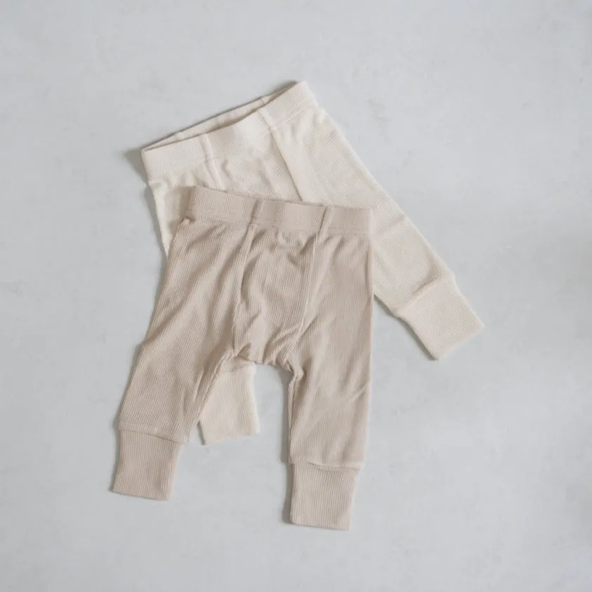 Gerippte Modal-Hose für Babykids_Atlas-Grau