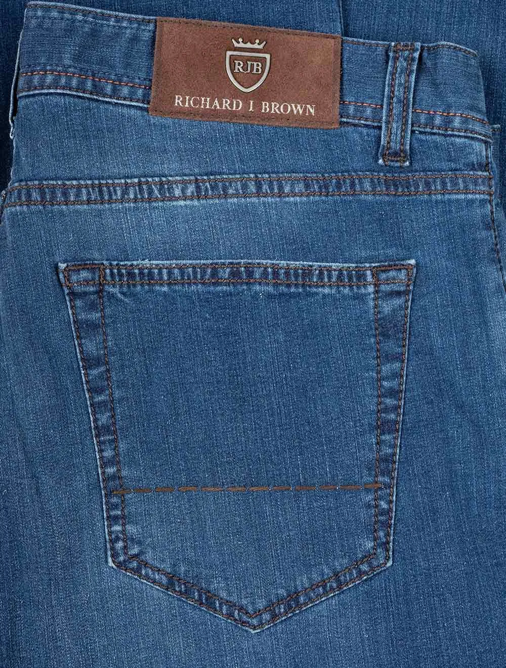 Rising Sun Japanische Denim-Jeans Blau