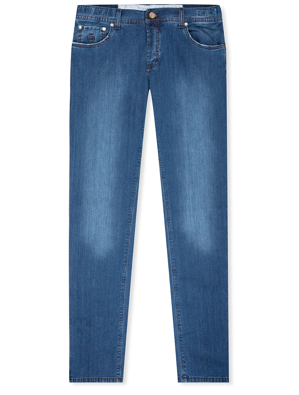Rising Sun Japanische Denim-Jeans Blau