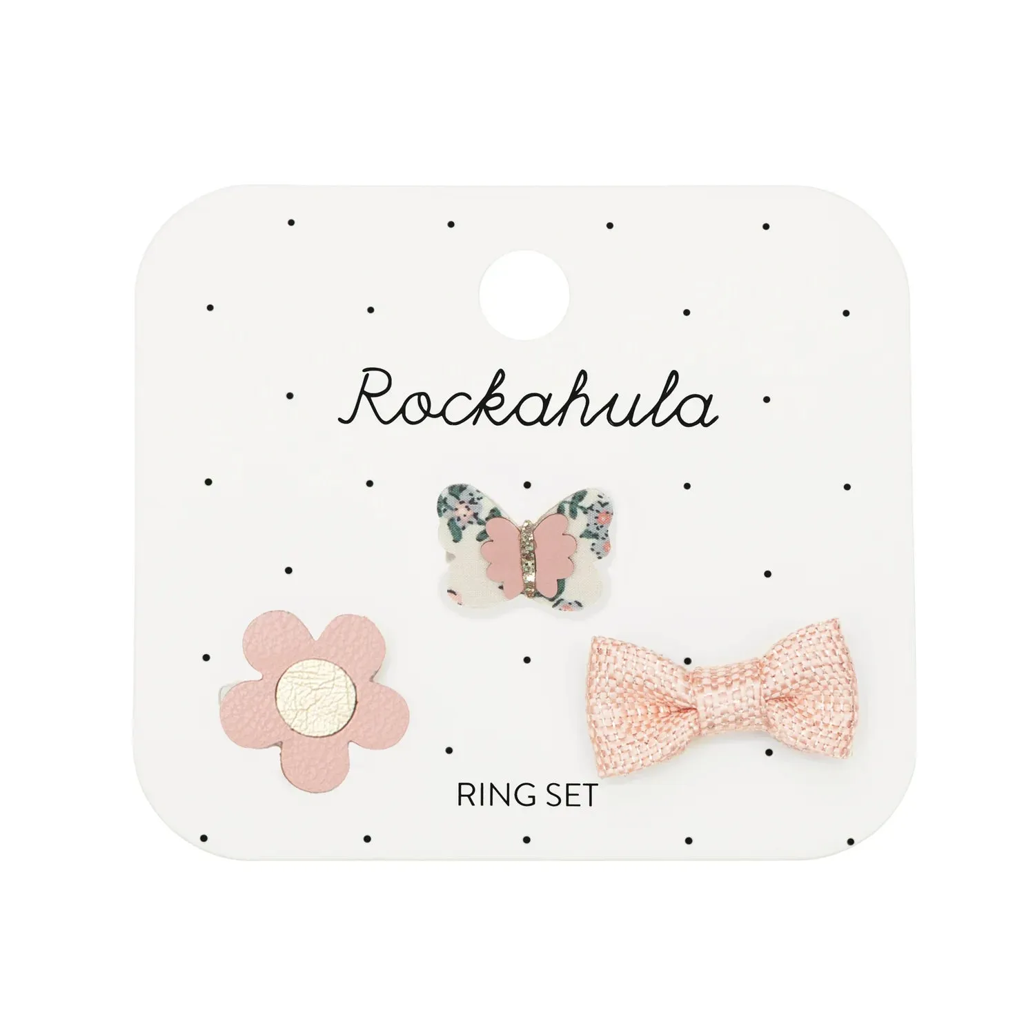 Rockahula: Flora Schmetterlings-Ring-Set