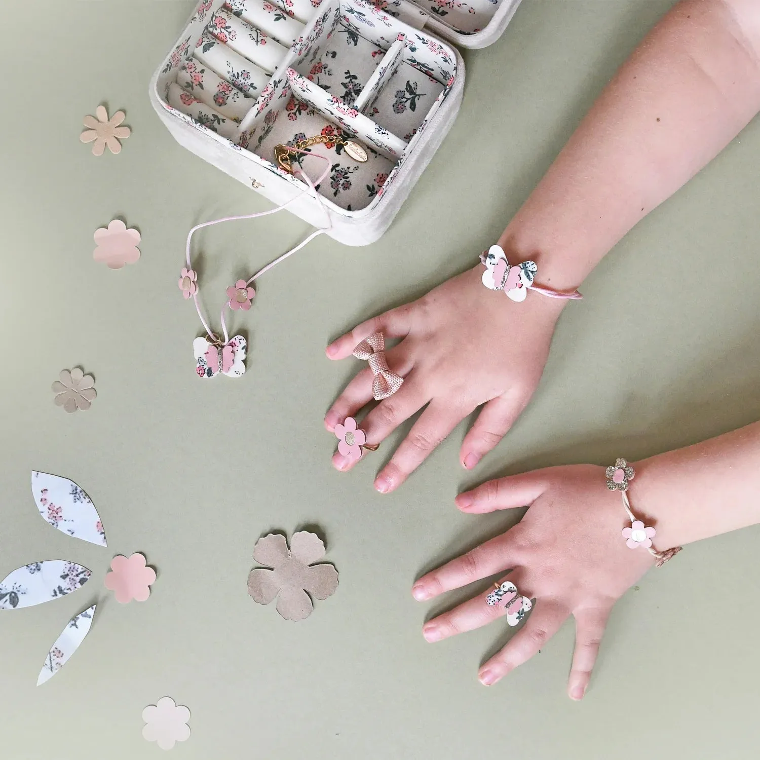Rockahula: Flora Schmetterlings-Ring-Set