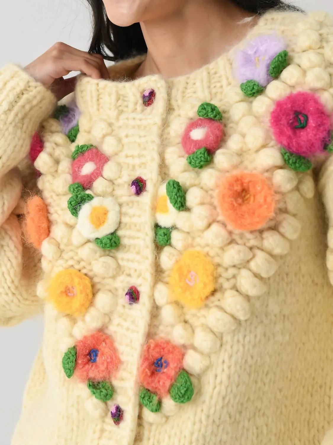 Rosier Pullover In Beige