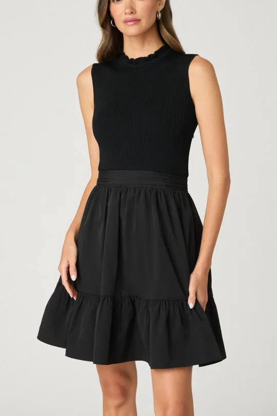 Roslyn Strickkleid in Jet