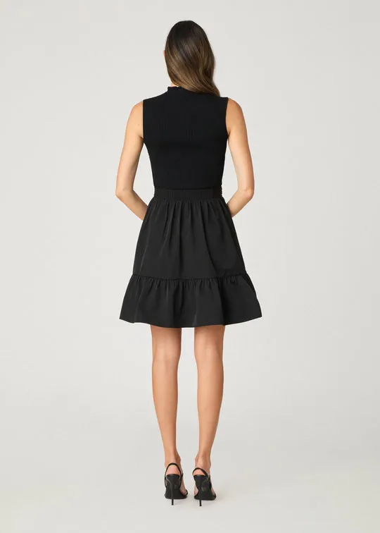 Roslyn Strickkleid in Jet