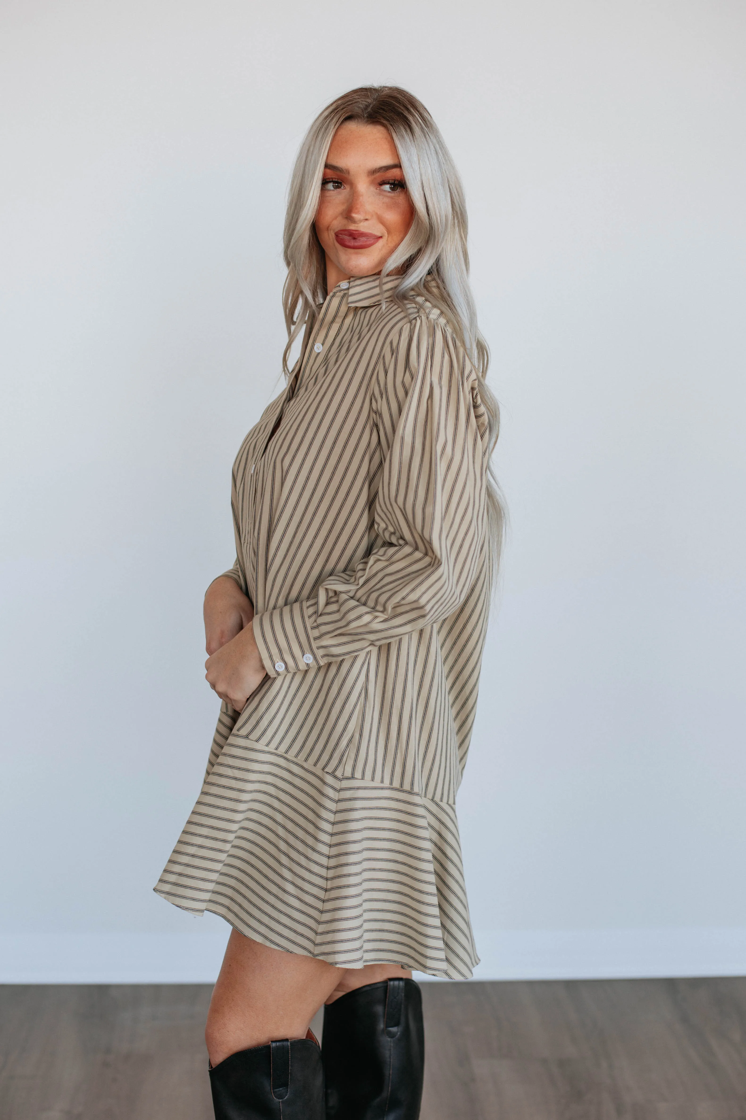 Rowyn Streifenkleid