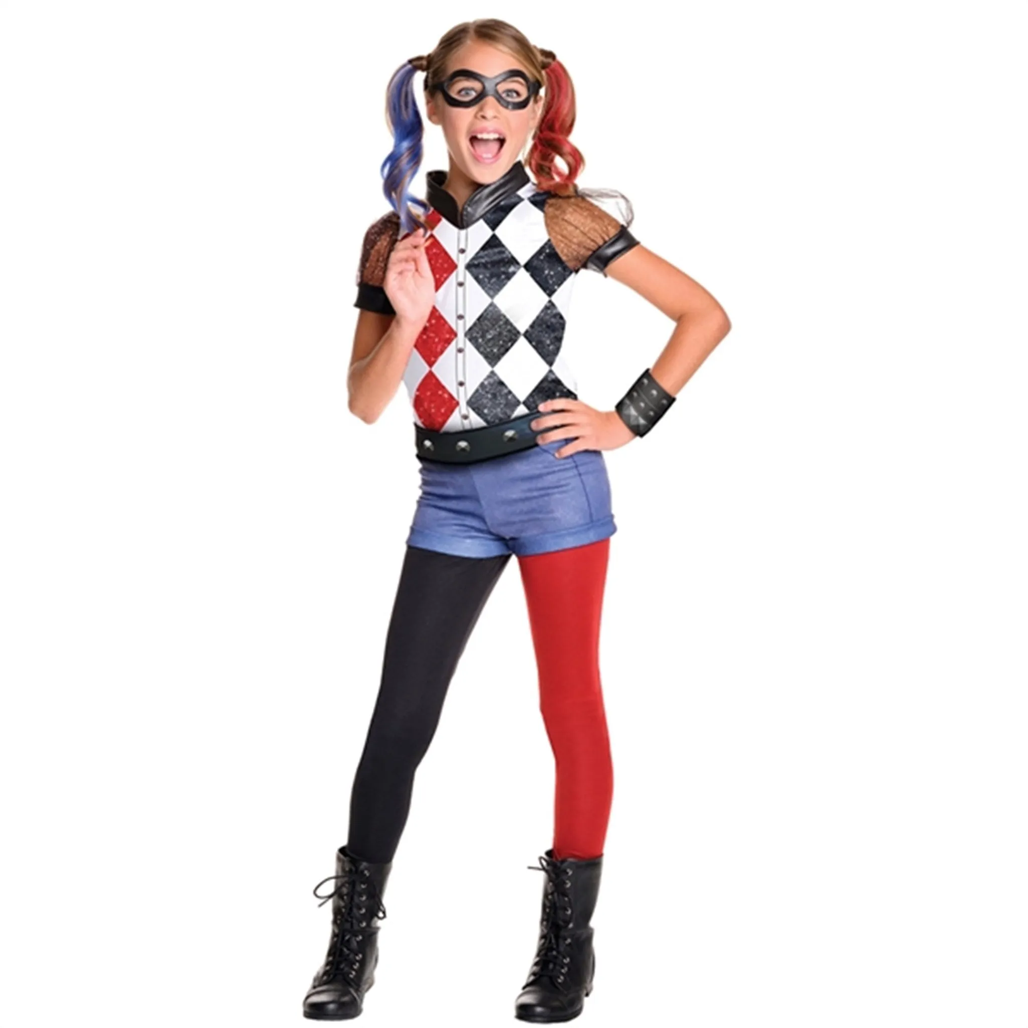 Rubies Superhelden Mädchen Harley Quinn Rubies
