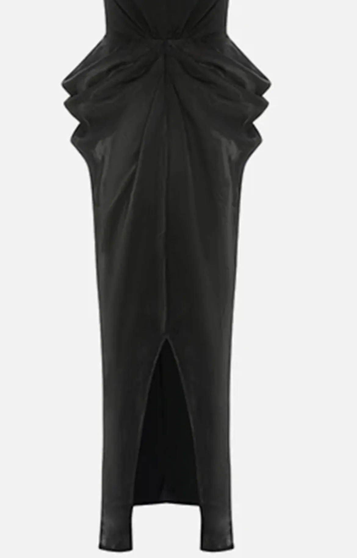Rüschen-Maxi-Kleid