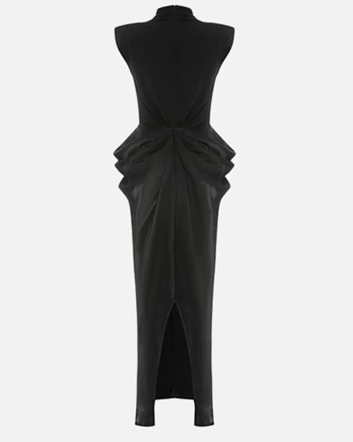 Rüschen-Maxi-Kleid