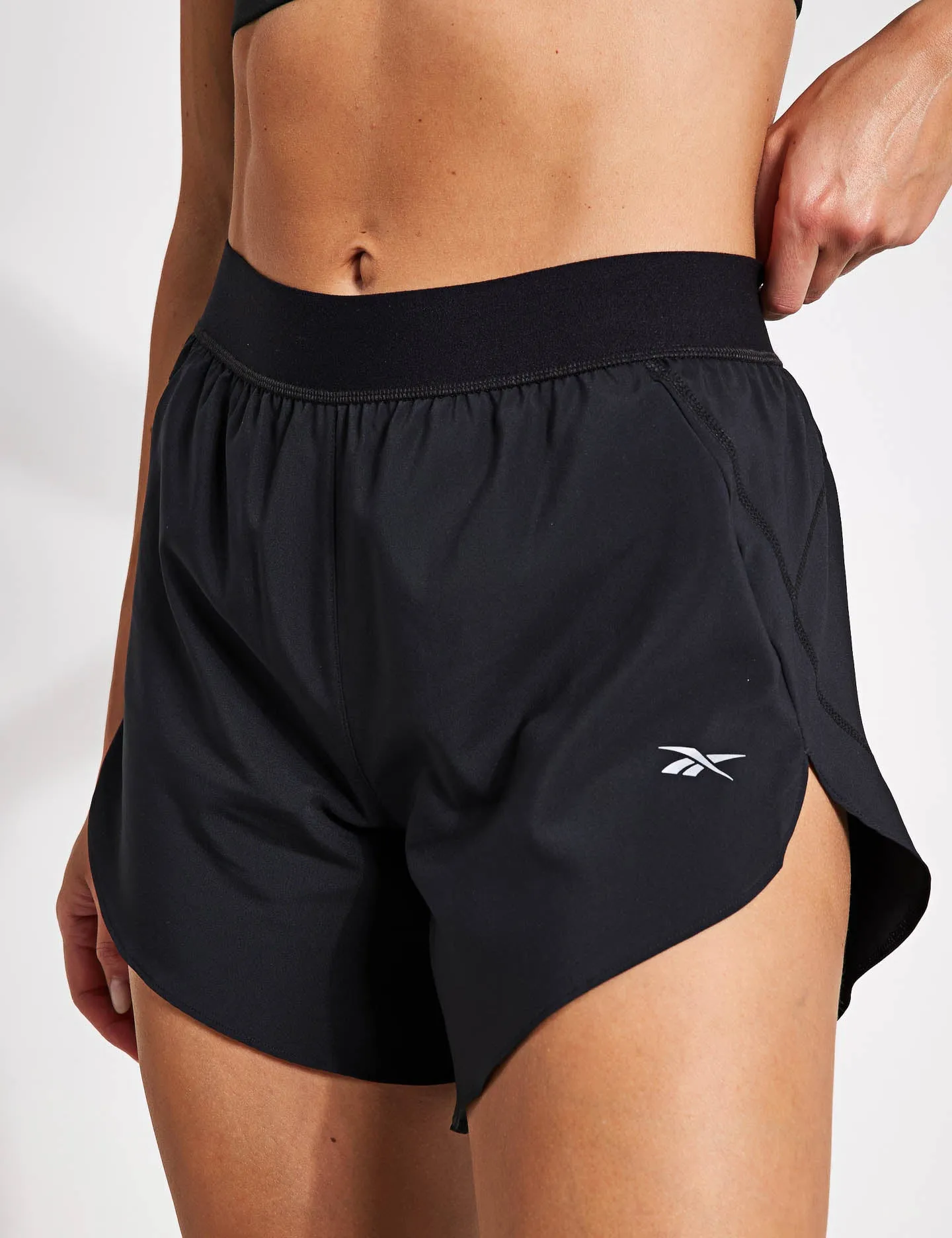 Laufshorts 2-in-1 - Nacht Schwarz