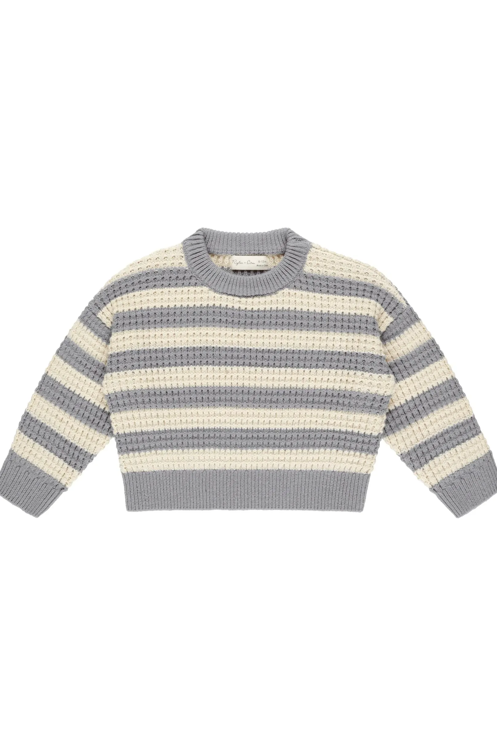 Rylee   Cru Babykids Aspen Pullover | Staubig blaue Streifen