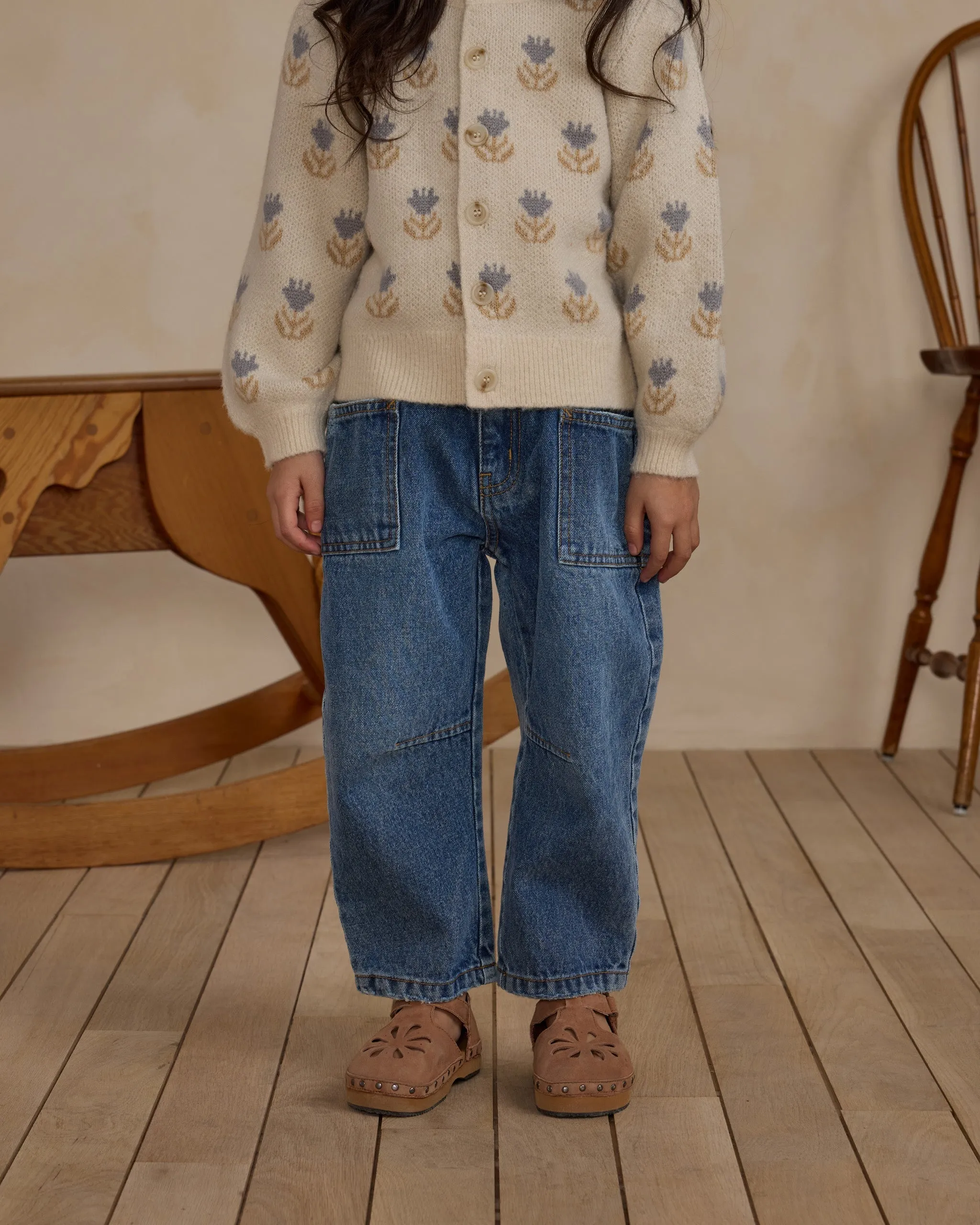 Rylee   Cru Babykids Barrel Hose | Indigo