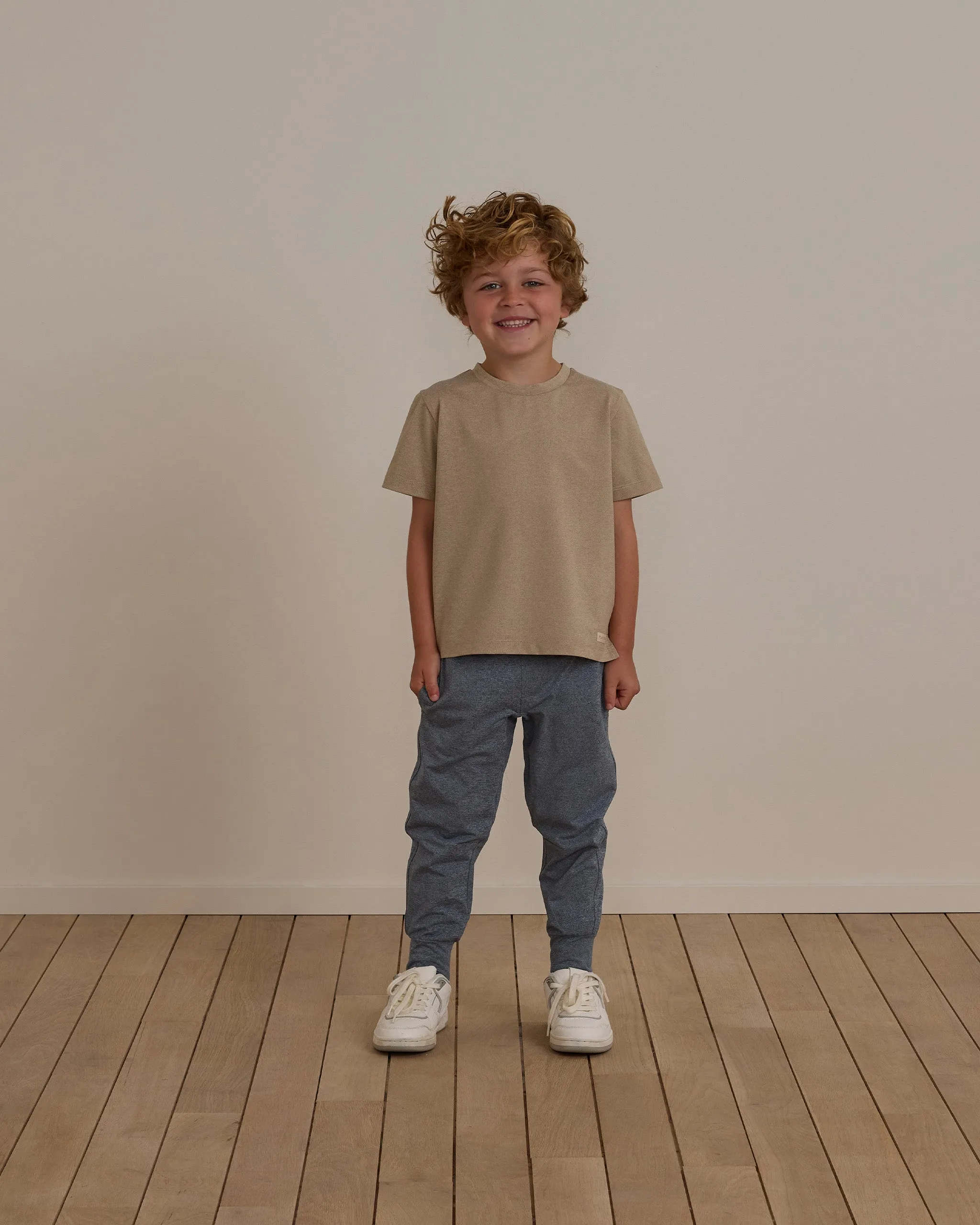 Rylee   Cru Babykids Century Tech Jogger| Meliertes Indigo