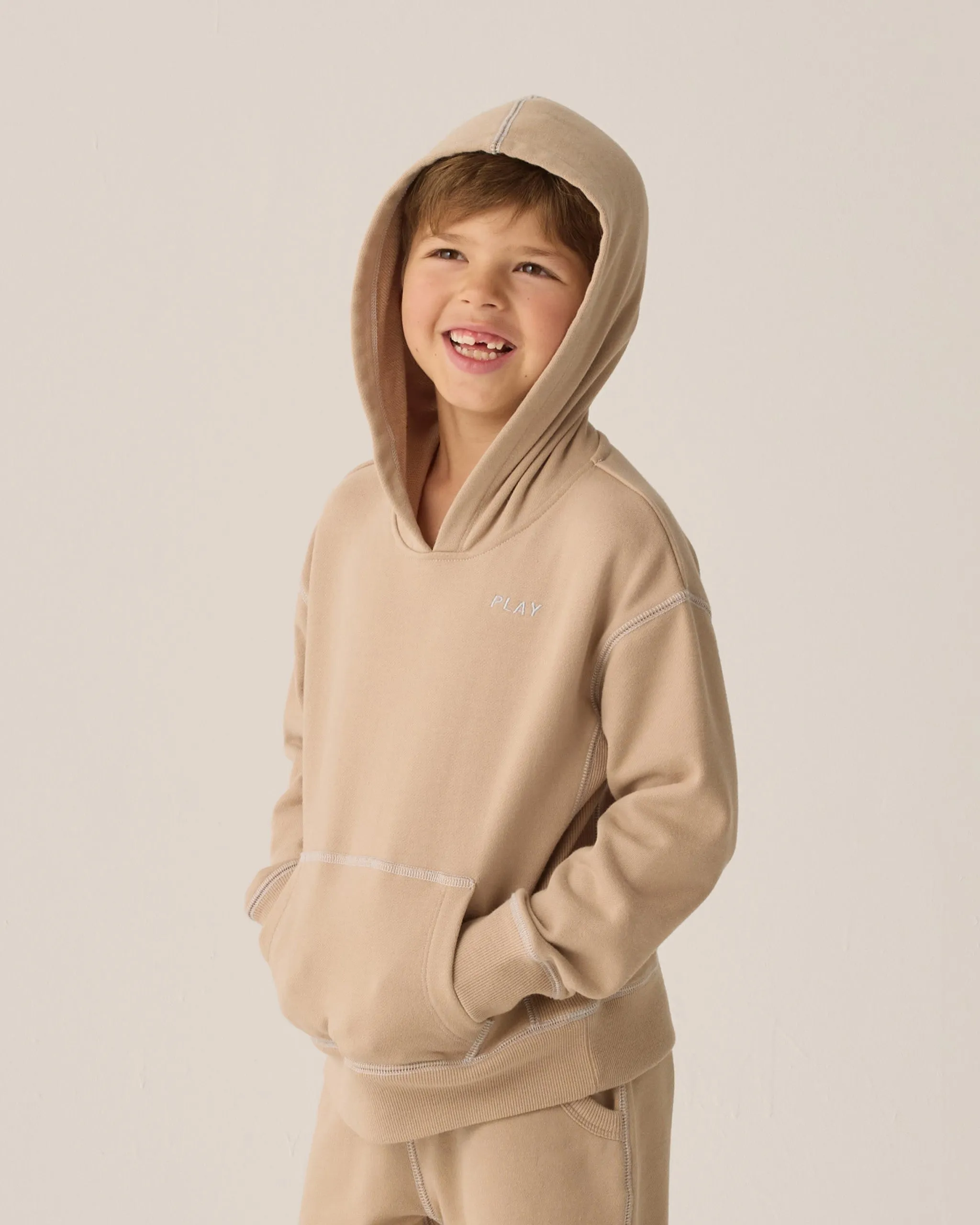 Rylee   Cru Babykids Kapuzenpullover für die Küste | Mokka