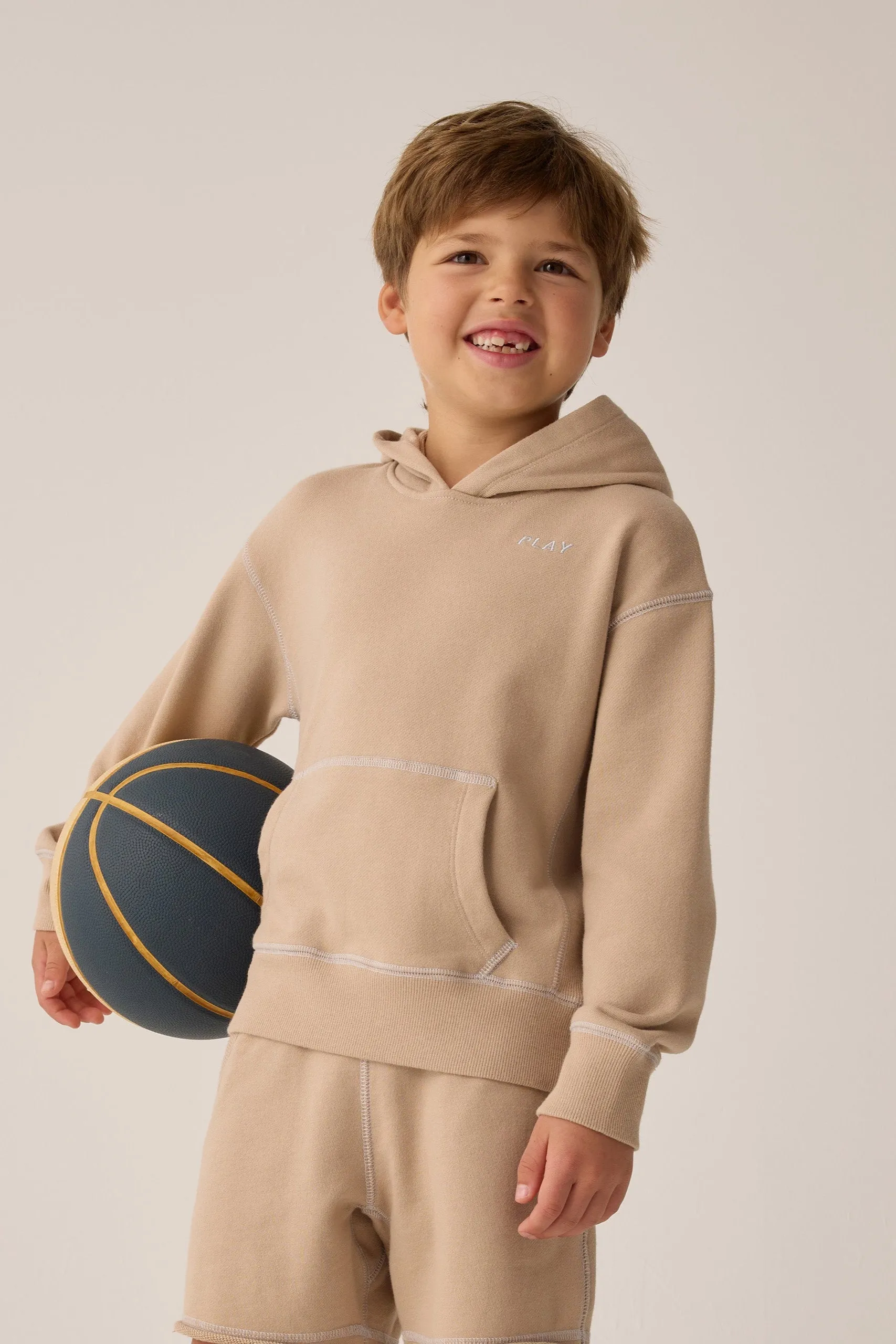 Rylee   Cru Babykids Kapuzenpullover für die Küste | Mokka
