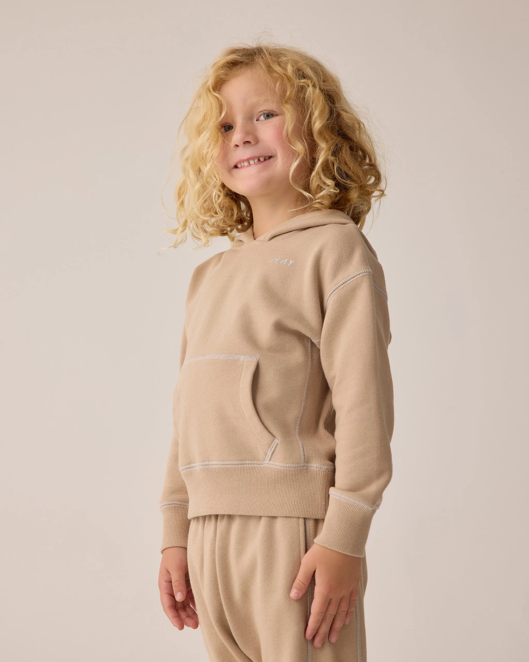 Rylee   Cru Babykids Kapuzenpullover für die Küste | Mokka