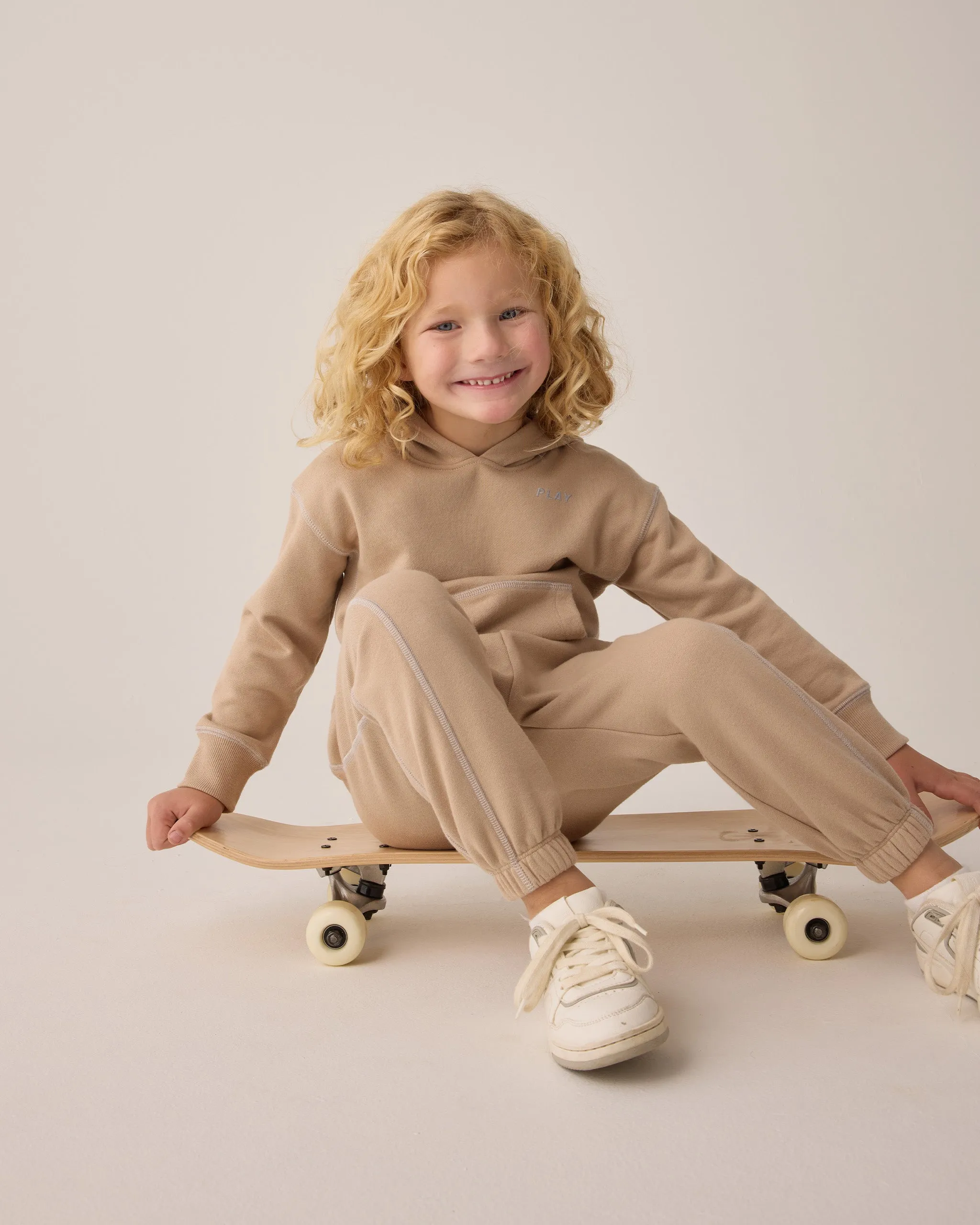 Rylee   Cru Babykids Kapuzenpullover für die Küste | Mokka