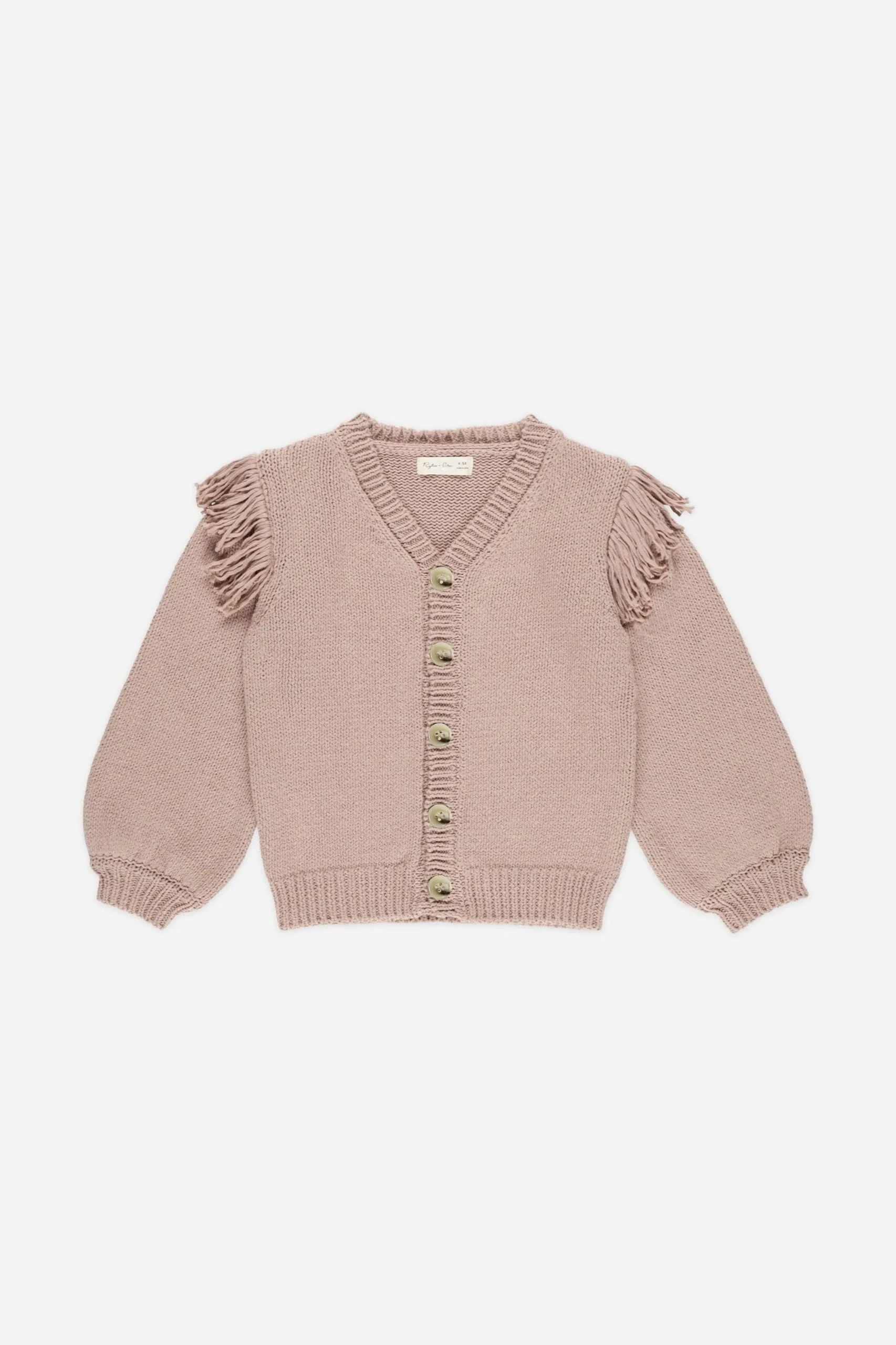 Rylee   Cru Babykids Fransen-Cardigan | Rosa