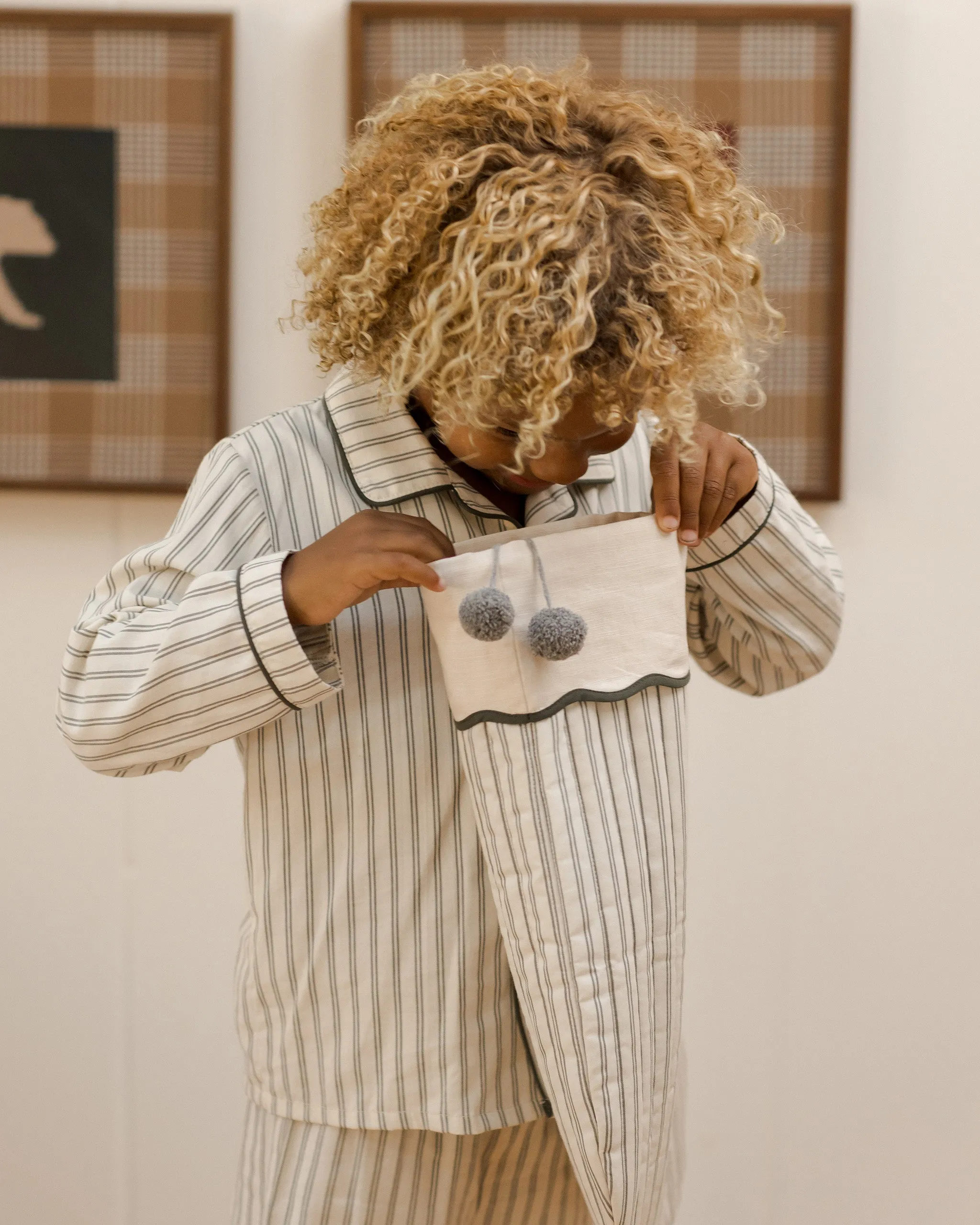 Rylee   Cru Babykids Langarm-Pyjama | Waldstreifen