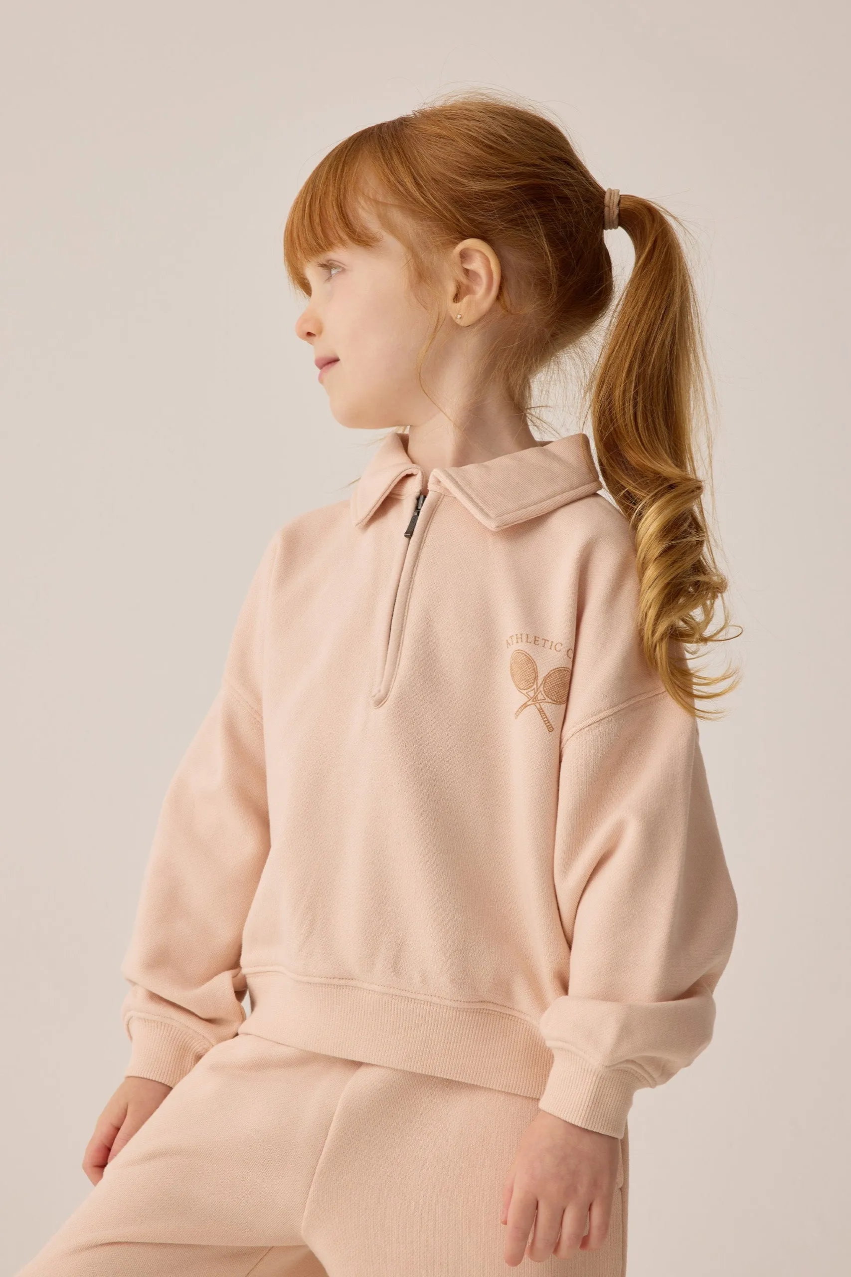 Rylee   Cru Babykids Viertel-Reißverschluss-Pullover| Schale