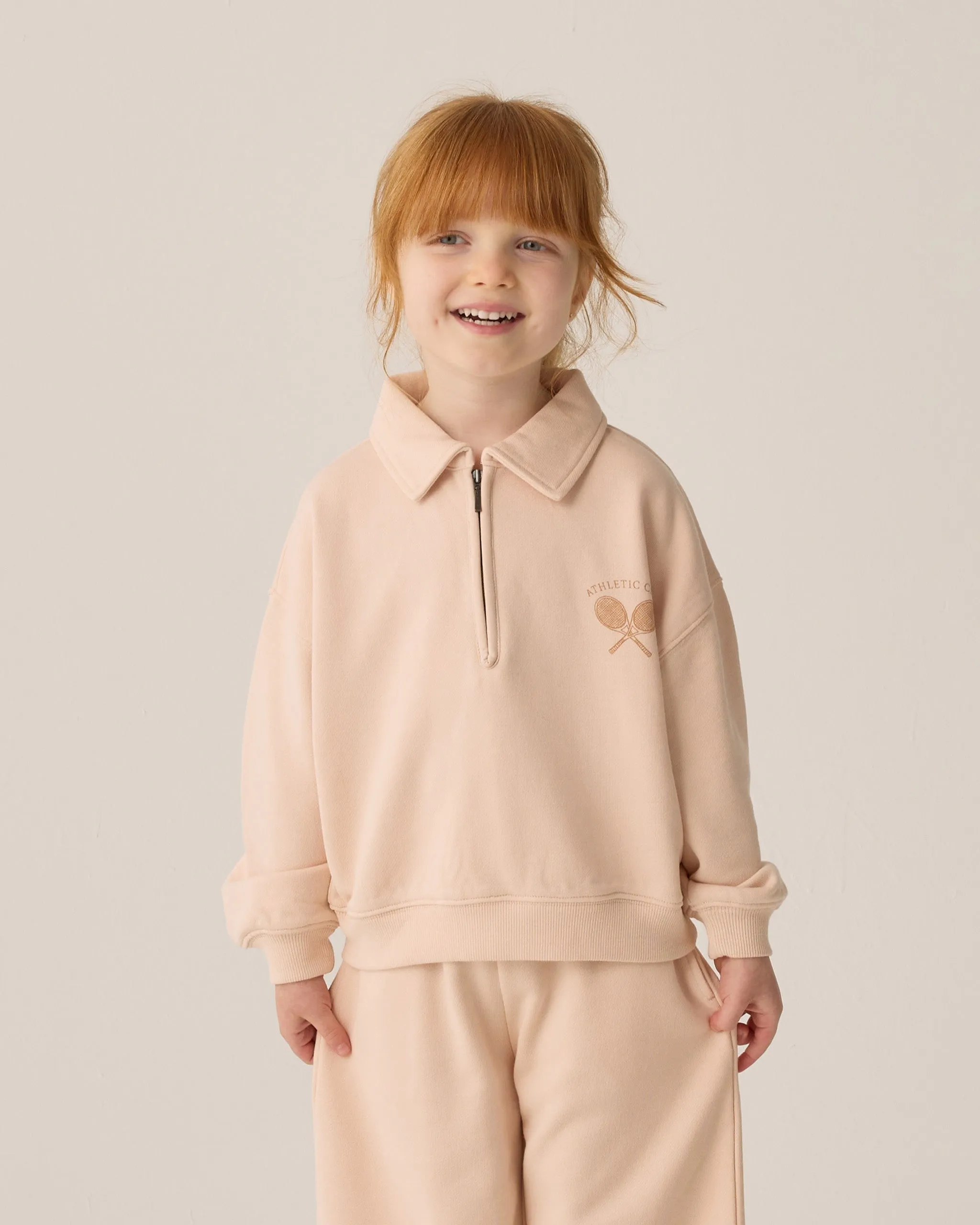Rylee   Cru Babykids Viertel-Reißverschluss-Pullover| Schale