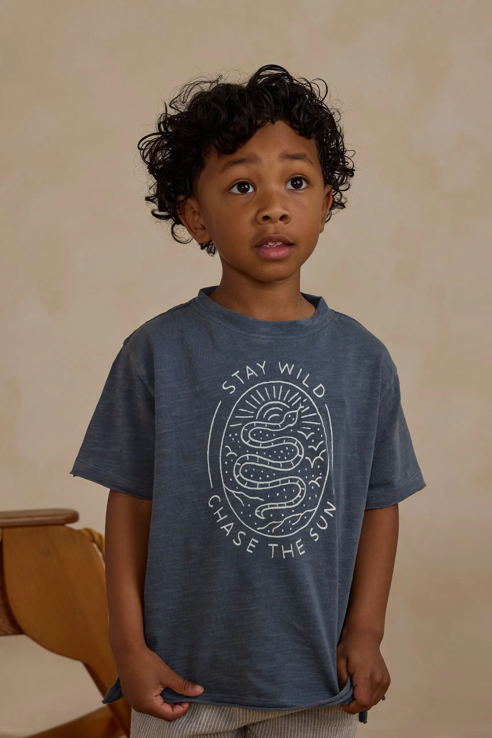 Rylee   Cru Babykids Raw Edge T-Shirt | Bleib wild
