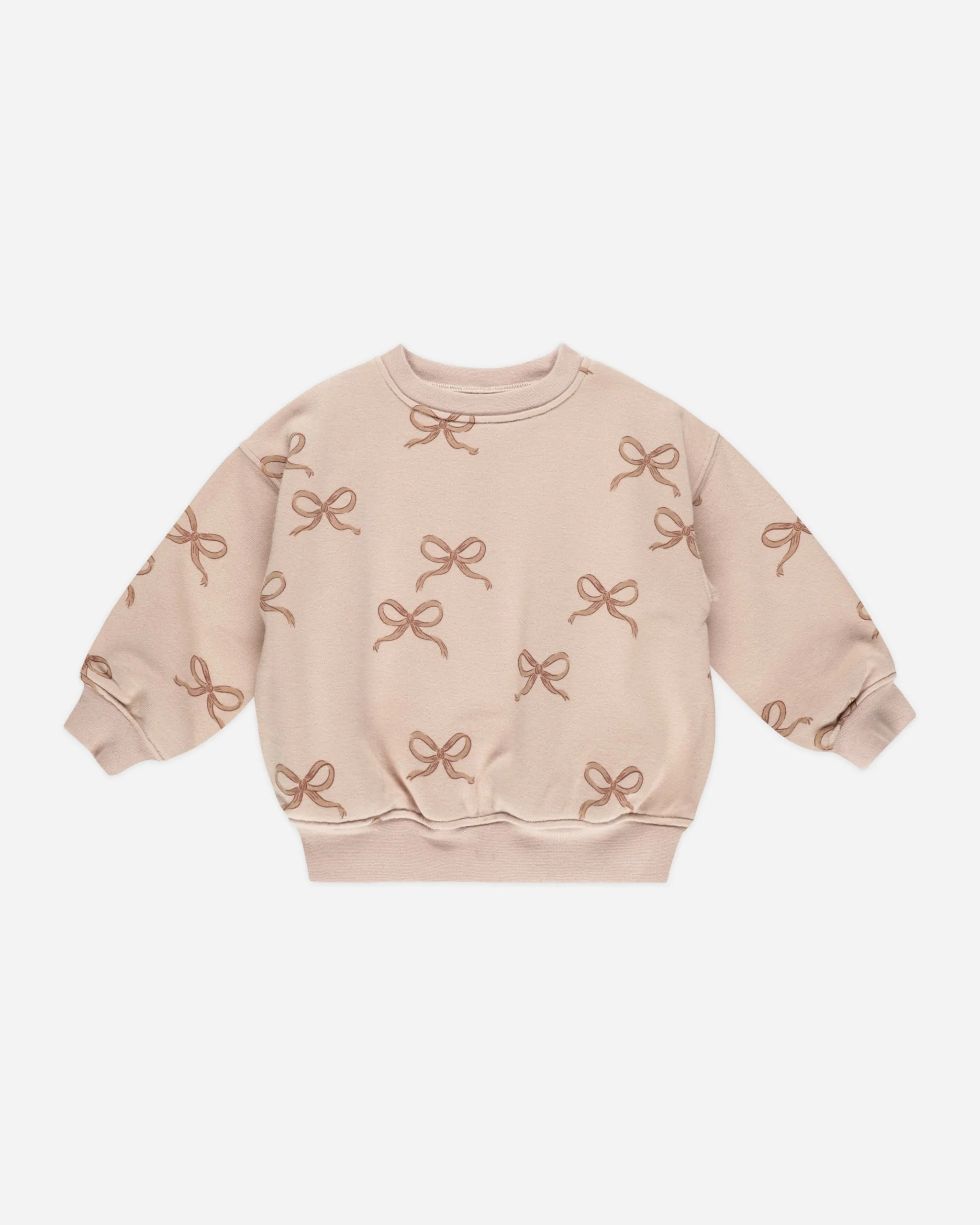 Rylee   Cru Babykids Entspanntes Sweatshirt | Schleifen Rosa