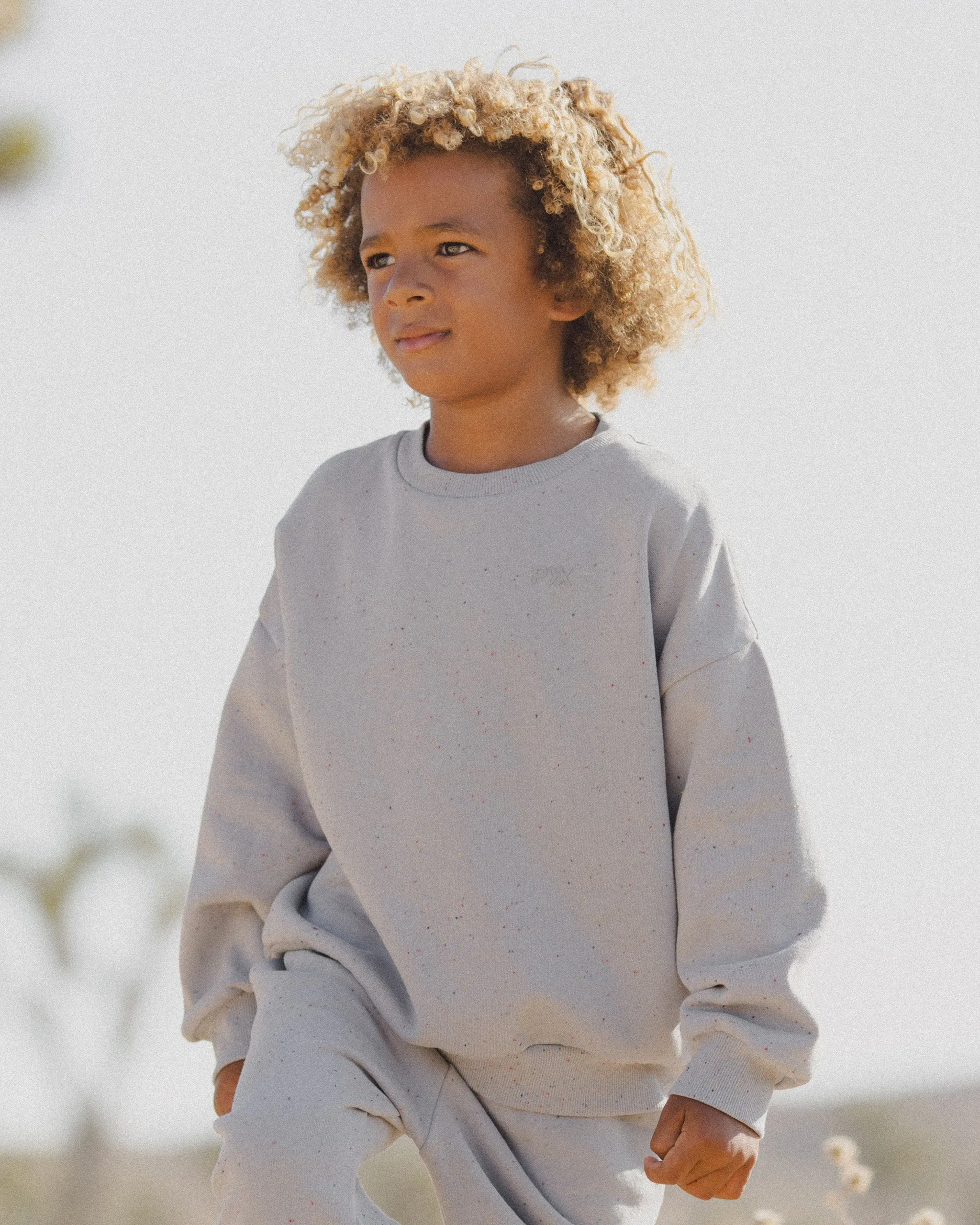 Rylee   Cru Babykids Entspanntes Sweatshirt | Staubiges Blau