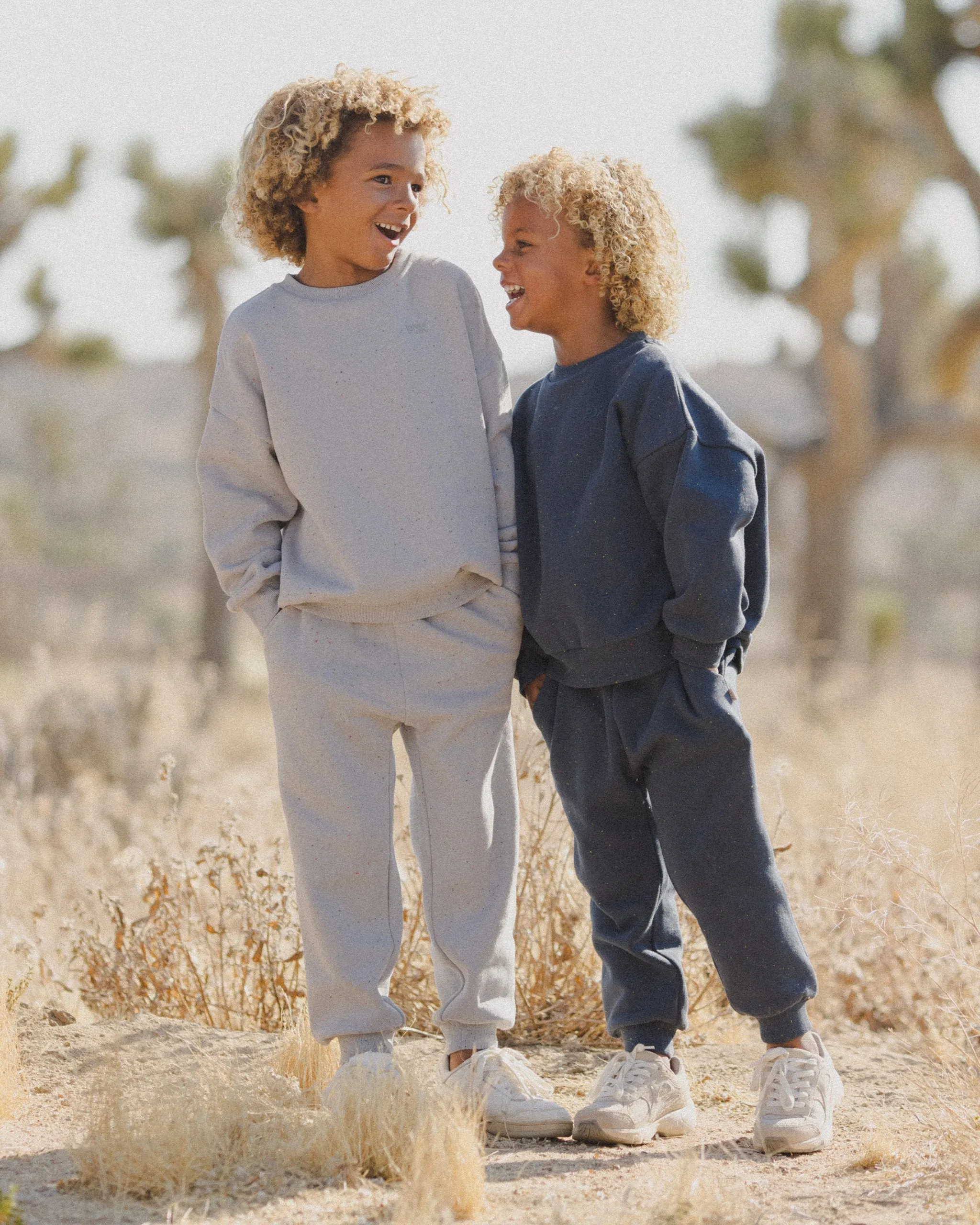 Rylee   Cru Babykids Entspanntes Sweatshirt | Staubiges Blau